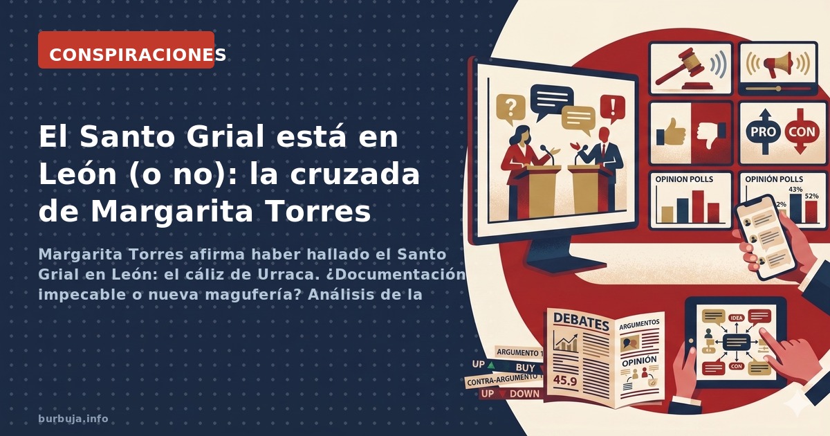 Margarita Torres afirma haber hallado el Santo Grial en León: el cáliz de Urraca. ¿Documentación impecable o nueva magufería?