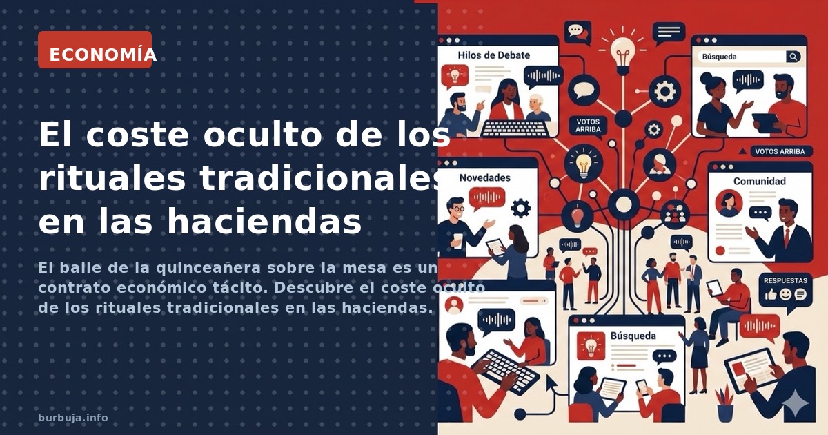 El baile de la quinceañera sobre la mesa es un contrato económico tácito. Descubre el coste oculto de los rituales tradiciona