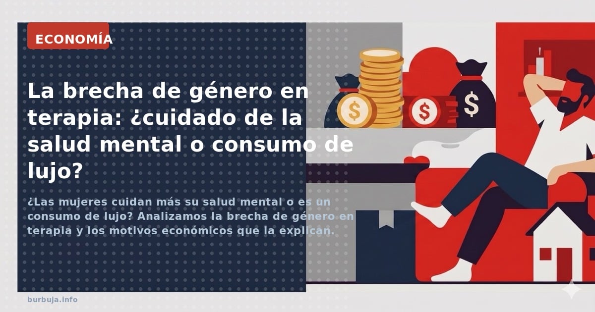 ¿Las mujeres cuidan más su salud mental o es un consumo de lujo? Analizamos la brecha de género en terapia y los motivos econ