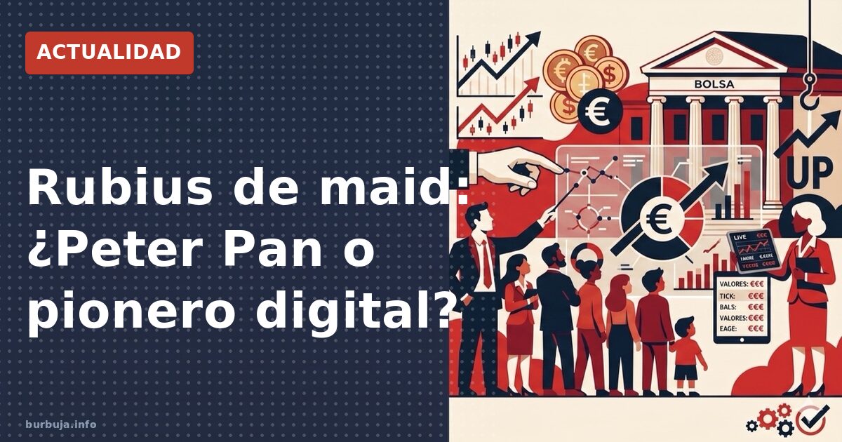 Rubius de maid: ¿Peter Pan o pionero digital?