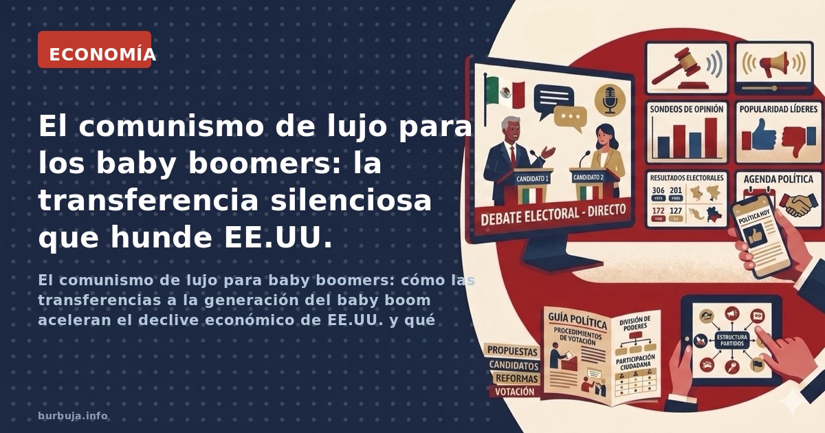El comunismo de lujo para baby boomers: cómo las transferencias a la generación del baby boom aceleran el declive económico d