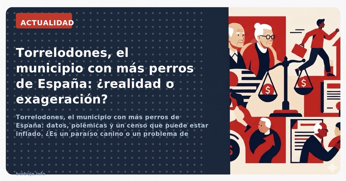 Torrelodones, el municipio con más perros de España: datos, polémicas y un censo que puede estar inflado. ¿Es un paraíso cani