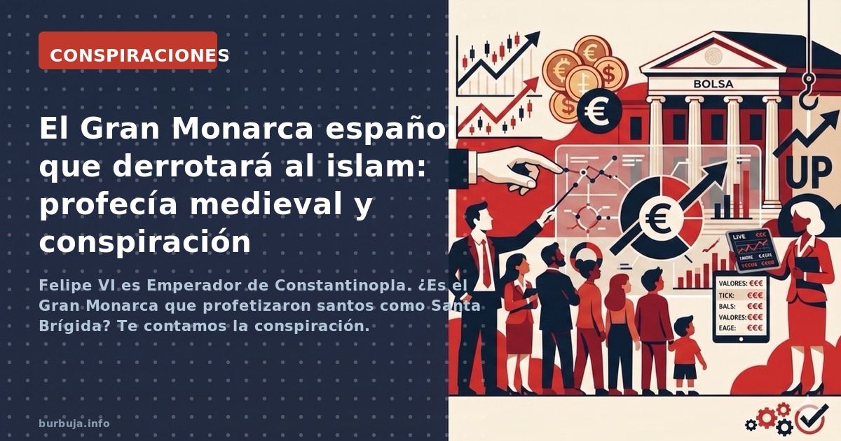 Felipe VI es Emperador de Constantinopla. ¿Es el Gran Monarca que profetizaron santos como Santa Brígida? Te contamos la cons