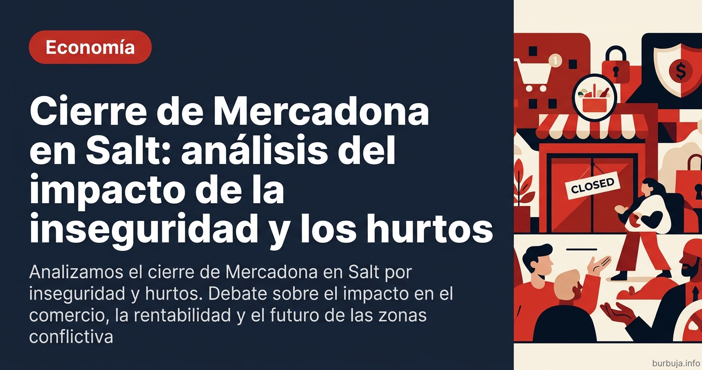 Mercadona abandona Salt por la ola de robos