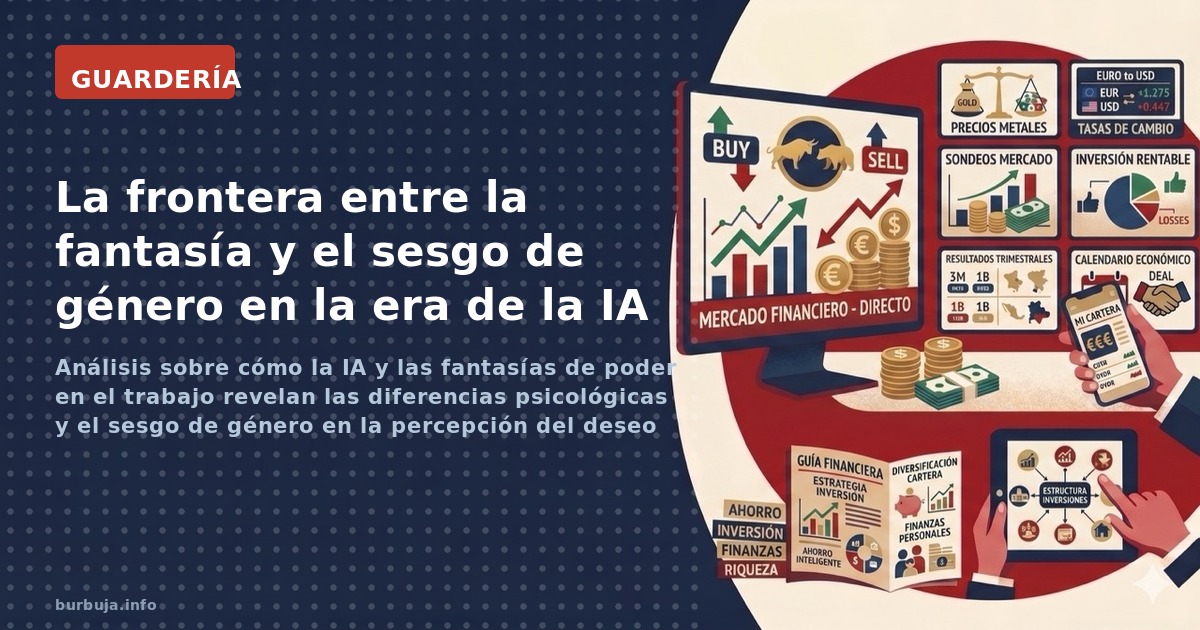 Análisis sobre cómo la IA y las fantasías de poder en el trabajo revelan las diferencias psicológicas y el sesgo de género en