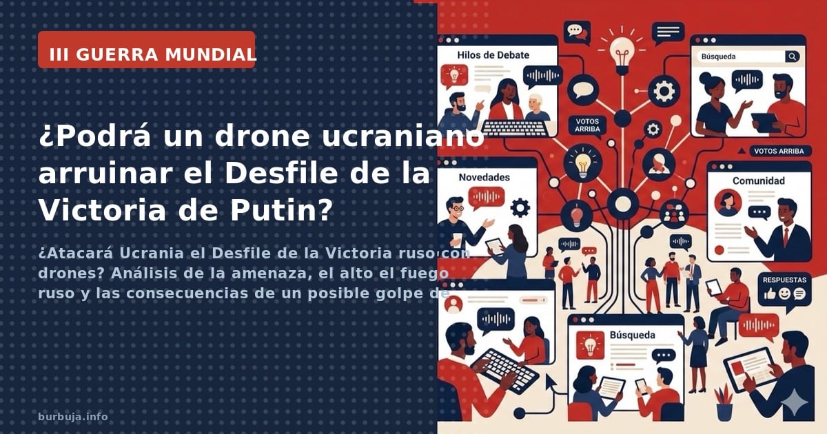 ¿Atacará Ucrania el Desfile de la Victoria ruso con drones? Análisis de la amenaza, el alto el fuego ruso y las consecuencias