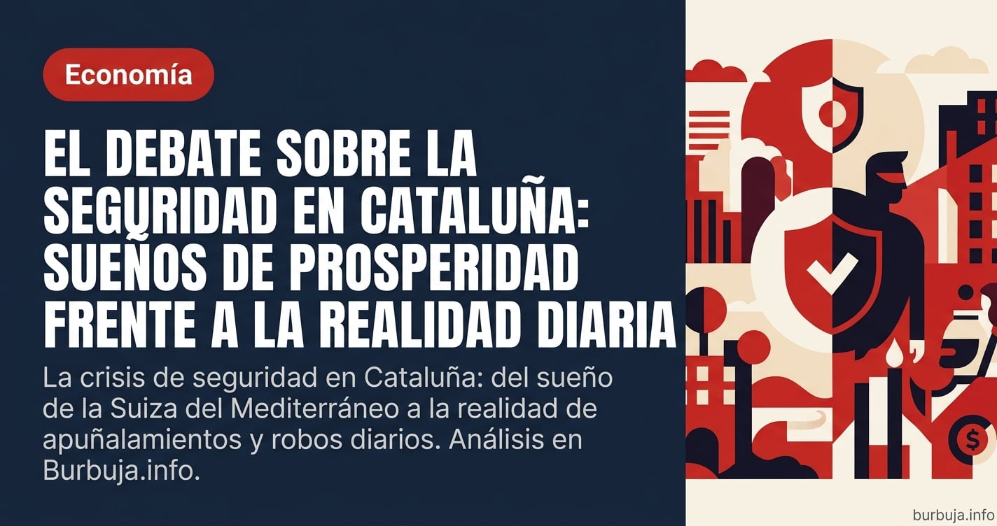 Escenas de inseguridad en Barcelona: apuñalamientos y robos reflejan la crisis de seguridad catalana