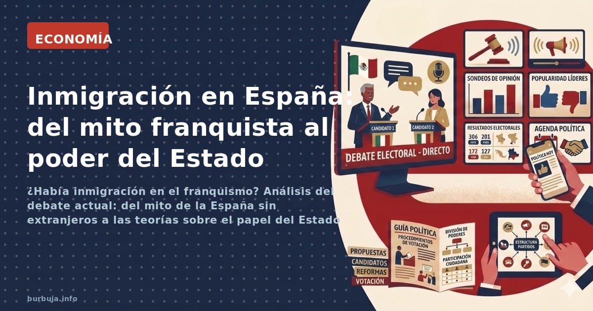 ¿Había inmigración en el franquismo? Análisis del debate actual: del mito de la España sin extranjeros a las teorías sobre el