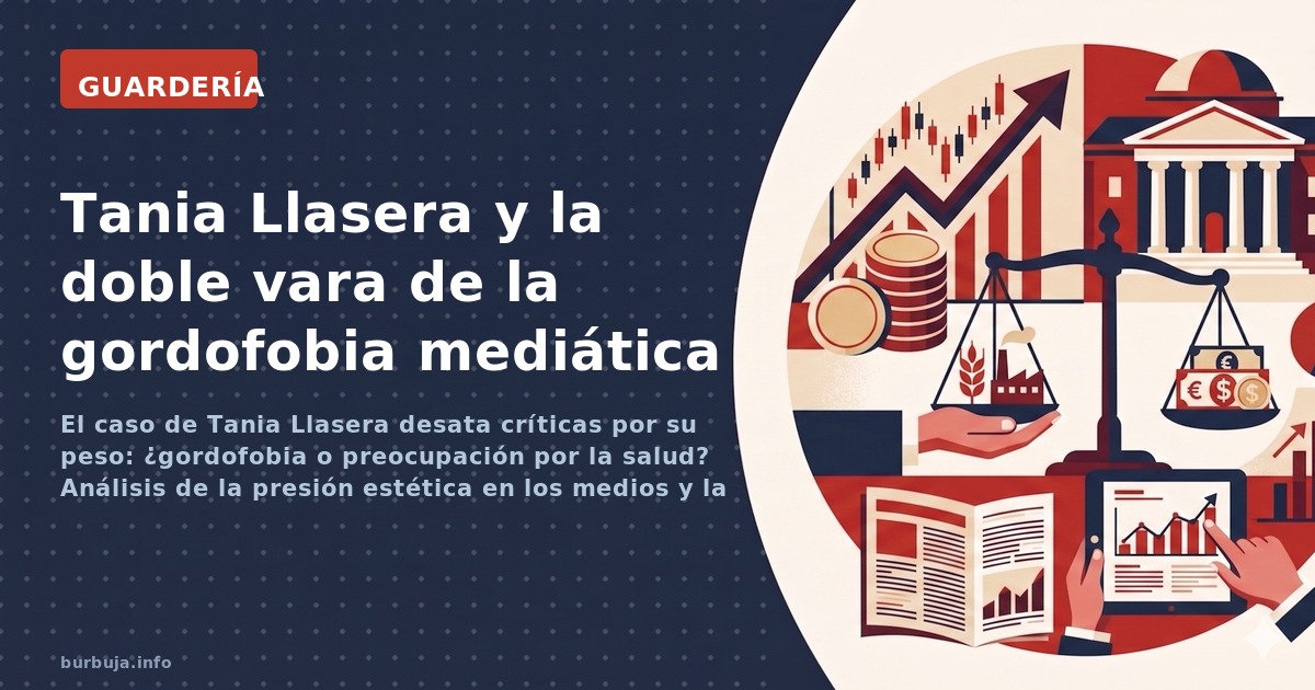 El caso de Tania Llasera desata críticas por su peso: ¿gordofobia o preocupación por la salud? Análisis de la presión estétic
