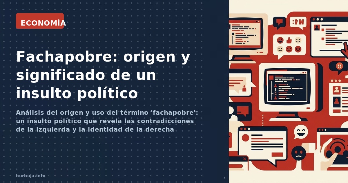 Fachapobre: el insulto que divide por clase