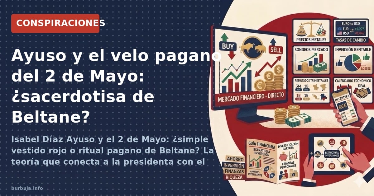 Isabel Díaz Ayuso y el 2 de Mayo: ¿simple vestido rojo o ritual pagano de Beltane? La teoría que conecta a la presidenta con 