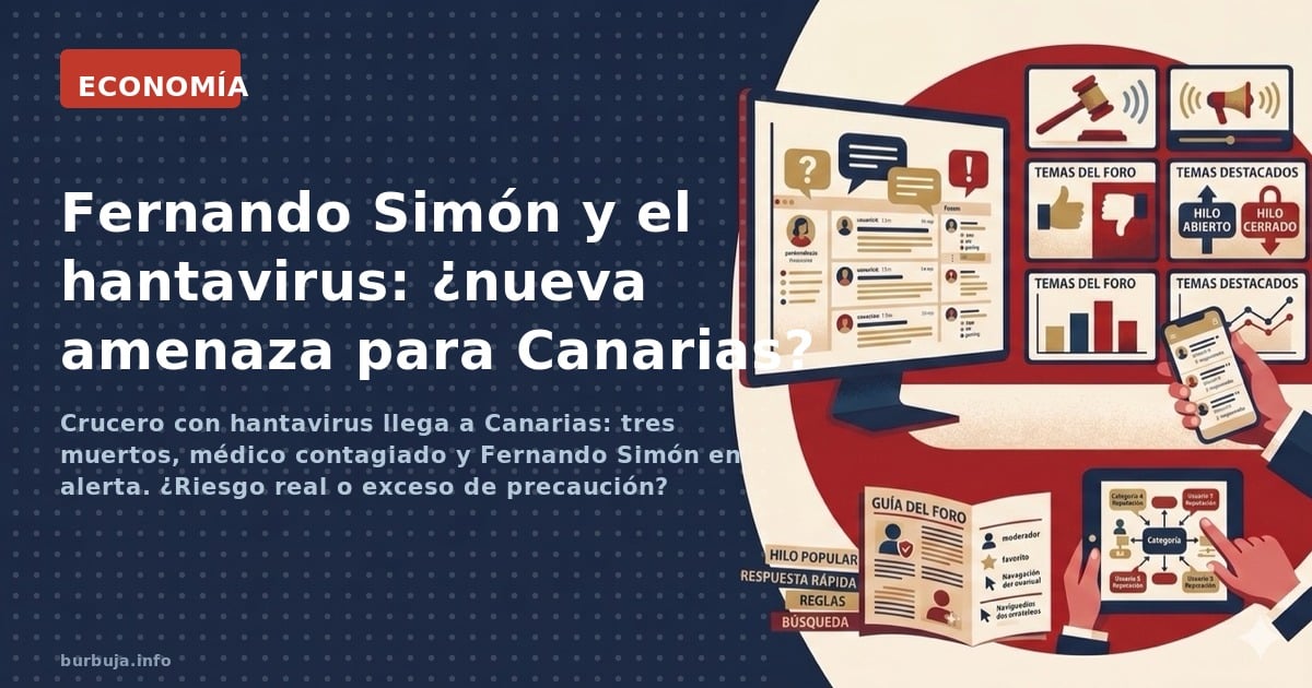 Crucero con hantavirus llega a Canarias: tres muertos, médico contagiado y Fernando Simón en alerta. ¿Riesgo real o exceso de