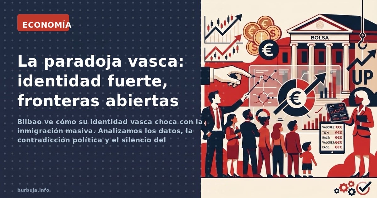 Bilbao ve cómo su identidad vasca choca con la inmigración masiva. Analizamos los datos, la contradicción política y el silen