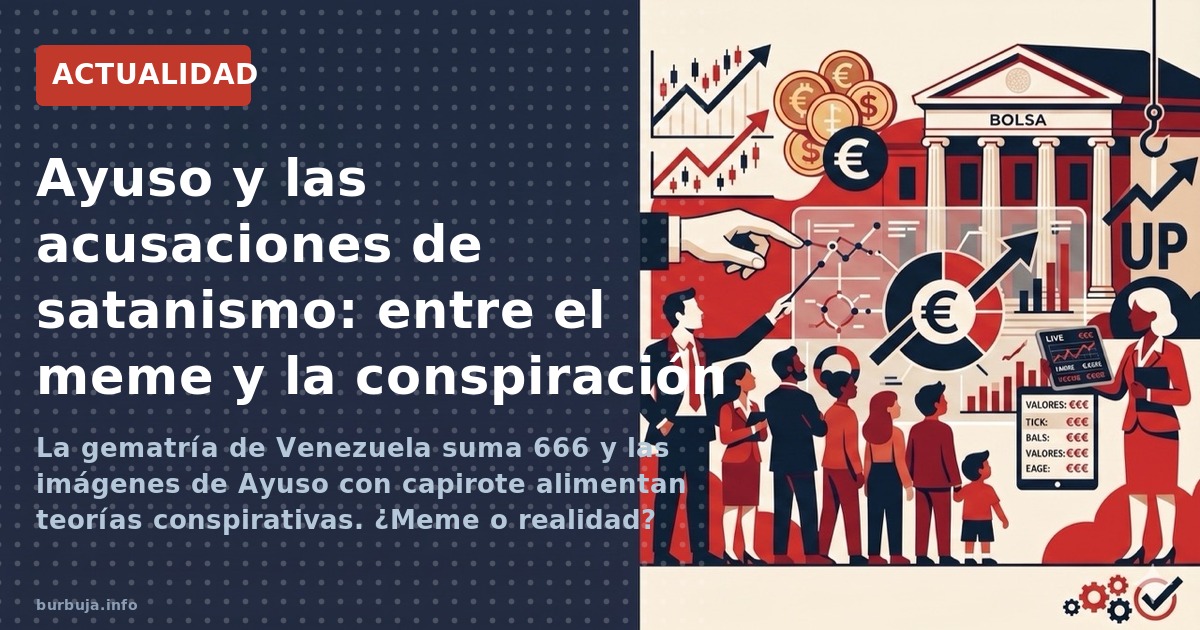 La gematría de Venezuela suma 666 y las imágenes de Ayuso con capirote alimentan teorías conspirativas. ¿Meme o realidad? Aná