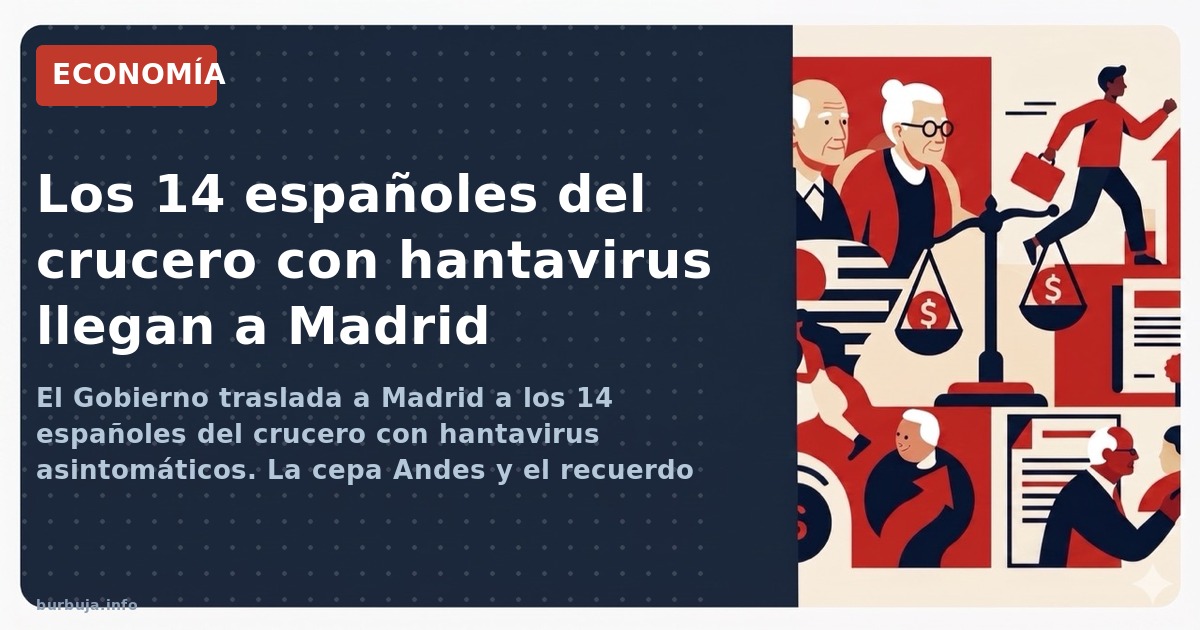 El Gobierno traslada a Madrid a los 14 españoles del crucero con hantavirus asintomáticos. La cepa Andes y el recuerdo del CO