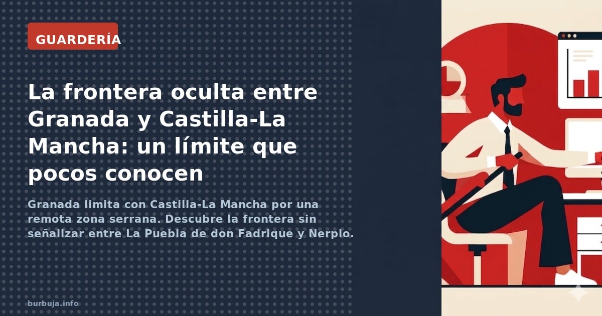 Granada limita con Castilla-La Mancha por una remota zona serrana. Descubre la frontera sin señalizar entre La Puebla de don 