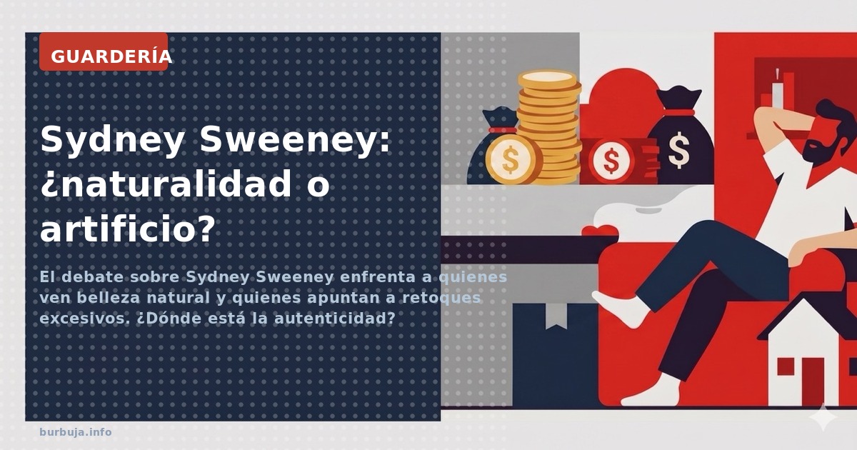 El debate sobre Sydney Sweeney enfrenta a quienes ven belleza natural y quienes apuntan a retoques excesivos. ¿Dónde está la 