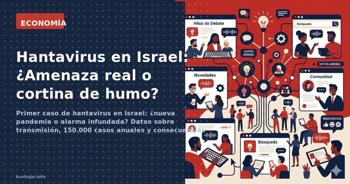 Primer caso de hantavirus en Israel: ¿nueva pandemia o alarma infundada? Datos sobre transmisión, 150.000 casos anuales y con