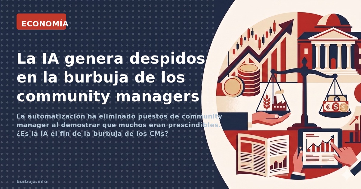 La automatización ha eliminado puestos de community manager al demostrar que muchos eran prescindibles. ¿Es la IA el fin de l