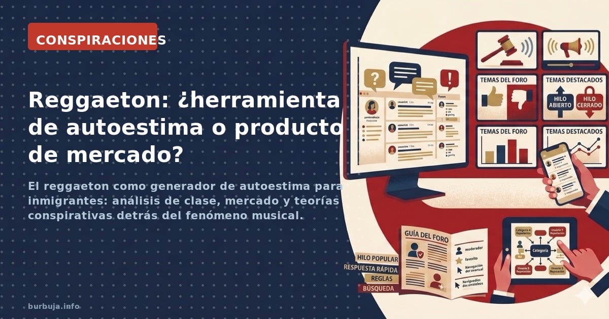 El reggaeton como generador de autoestima para inmigrantes: análisis de clase, mercado y teorías conspirativas detrás del fen