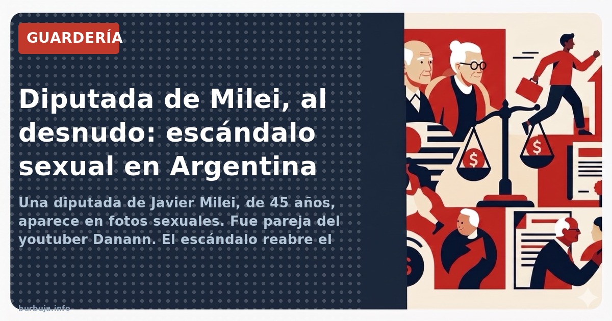Una diputada de Javier Milei, de 45 años, aparece en fotos sexuales. Fue pareja del youtuber Danann. El escándalo reabre el d