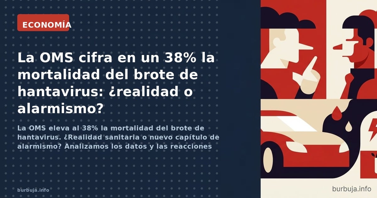 La OMS eleva al 38% la mortalidad del brote de hantavirus. ¿Realidad sanitaria o nuevo capítulo de alarmismo? Analizamos los 