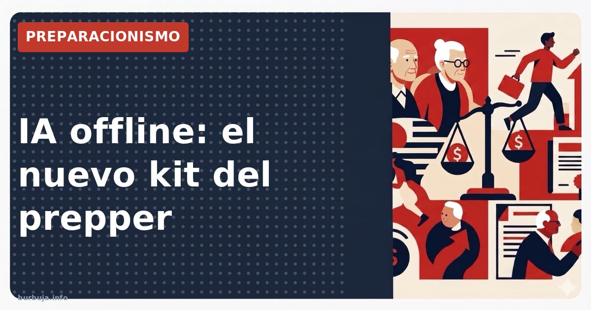 IA offline: el nuevo kit del prepper
