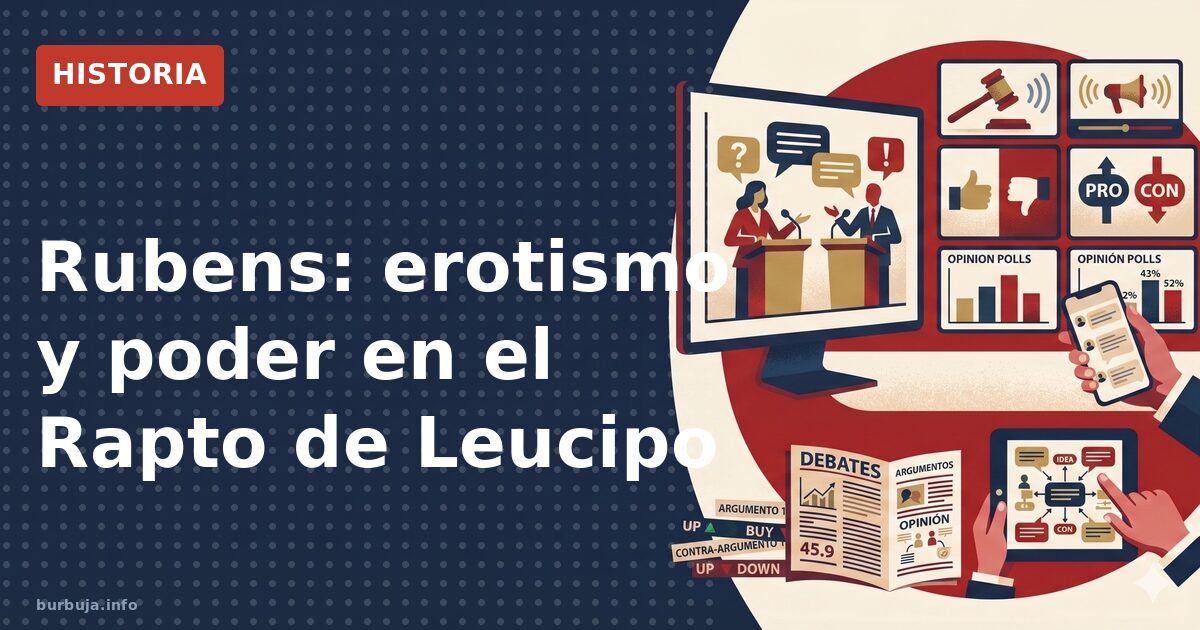 Rubens: erotismo y poder en el Rapto de Leucipo