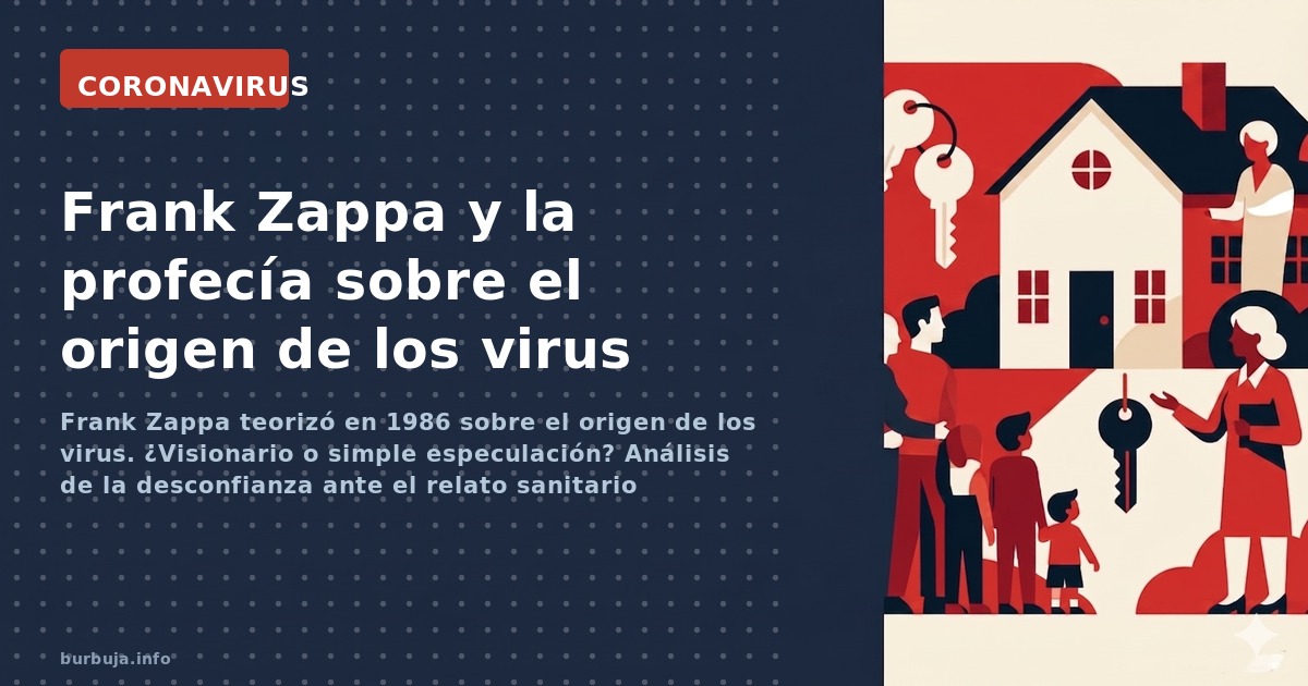 Frank Zappa teorizó en 1986 sobre el origen de los virus. ¿Visionario o simple especulación? Análisis de la desconfianza ante