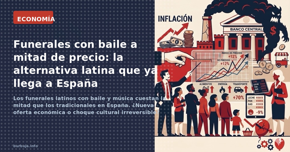 Los funerales latinos con baile y música cuestan la mitad que los tradicionales en España. ¿Nueva oferta económica o choque c