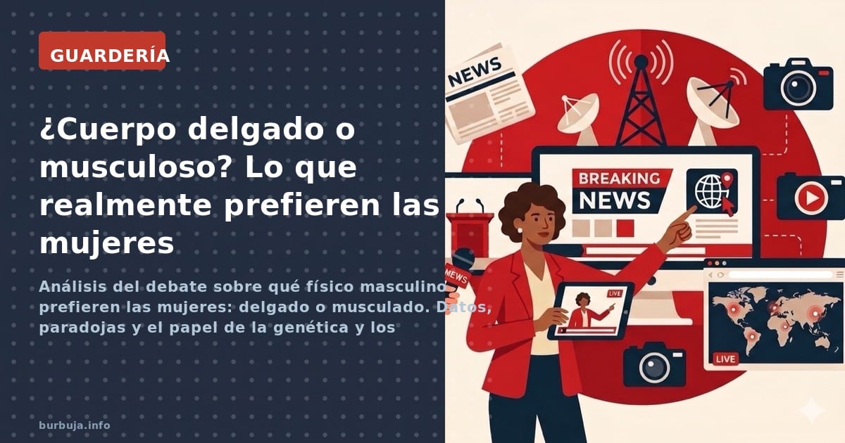 Análisis del debate sobre qué físico masculino prefieren las mujeres: delgado o musculado. Datos, paradojas y el papel de la 