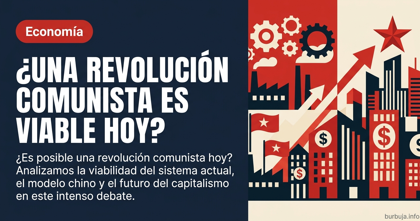¿Es posible una revolución comunista hoy? Analizamos la viabilidad del sistema actual, el modelo chino y el futuro del capita