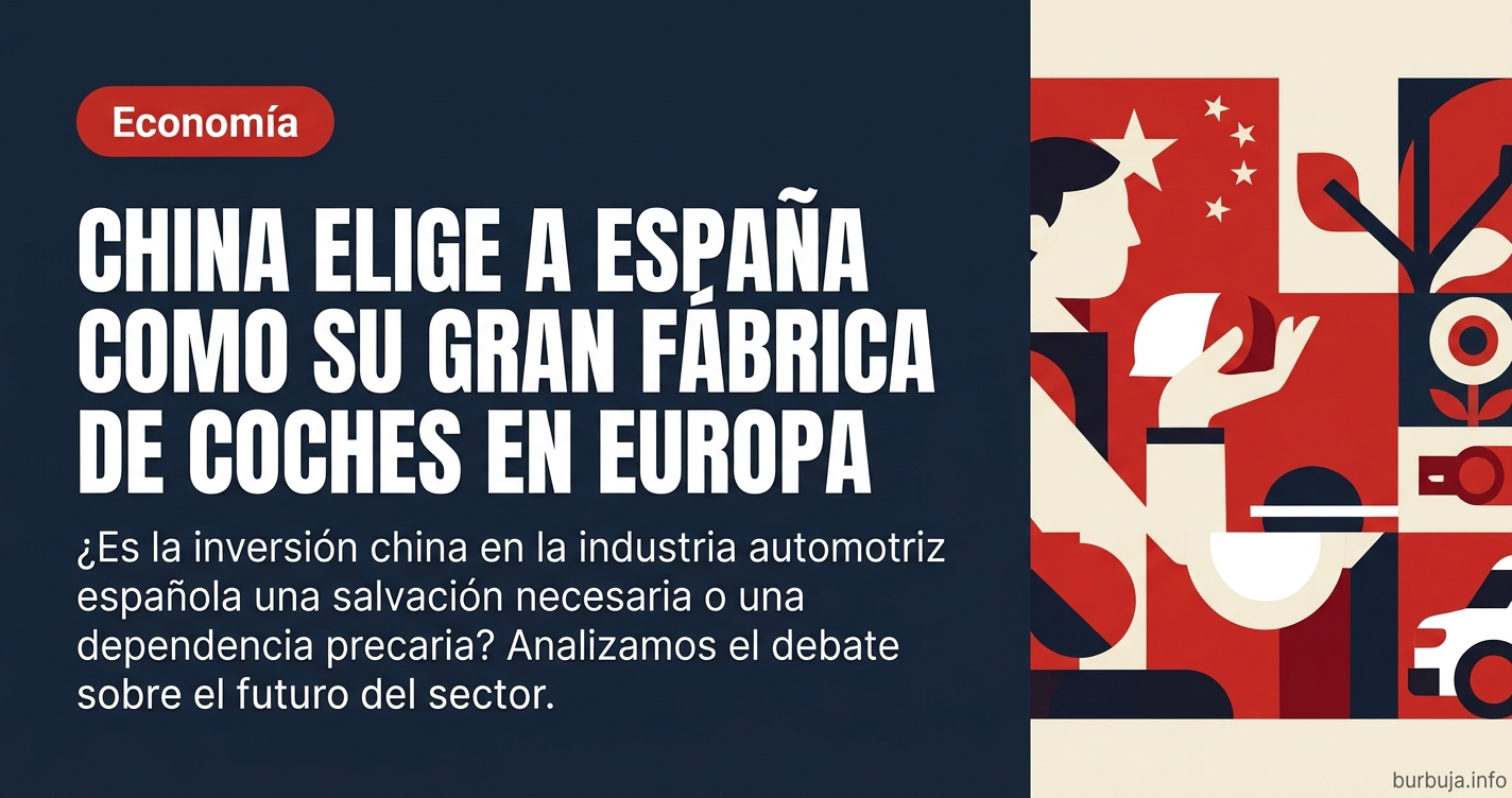 ¿Es la inversión china en la industria automotriz española una salvación necesaria o una dependencia precaria? Analizamos el 