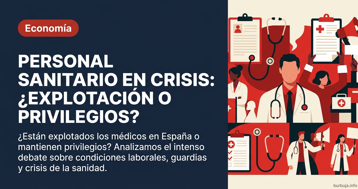 ¿Están explotados los médicos en España o mantienen privilegios? Analizamos el intenso debate sobre condiciones laborales, gu