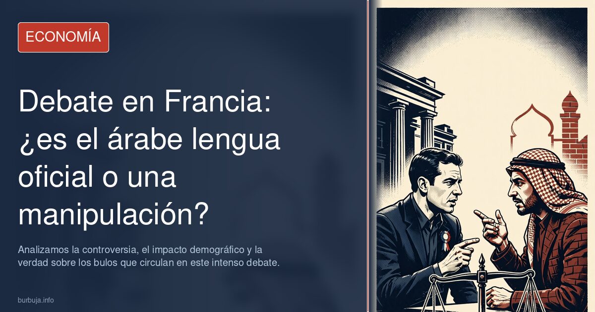 ¿Es el árabe lengua oficial en Francia? Analizamos la controversia, el impacto demográfico y la verdad sobre los bulos que ci