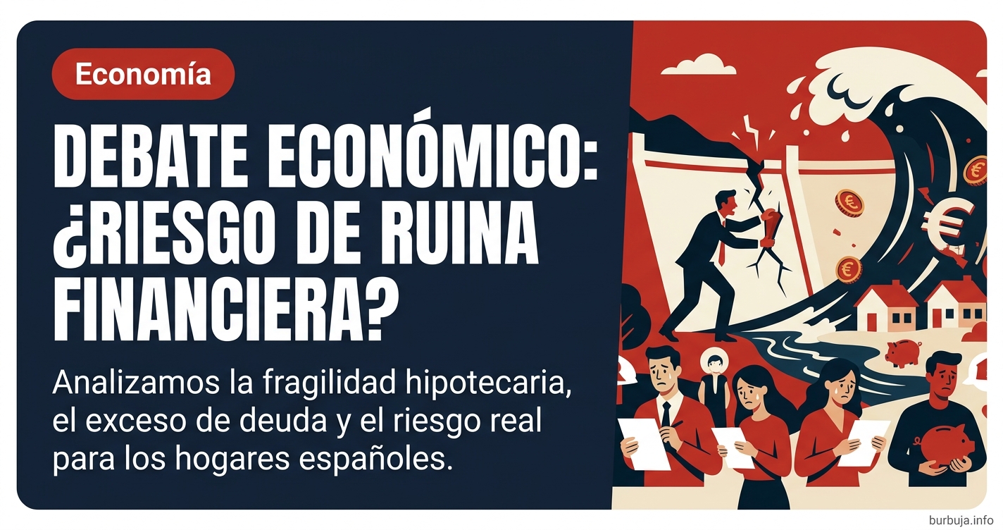 YA LO DICEN CLARO : "MIILLONES DE ESPAÑOLES SE VAN A ARRUINAR"