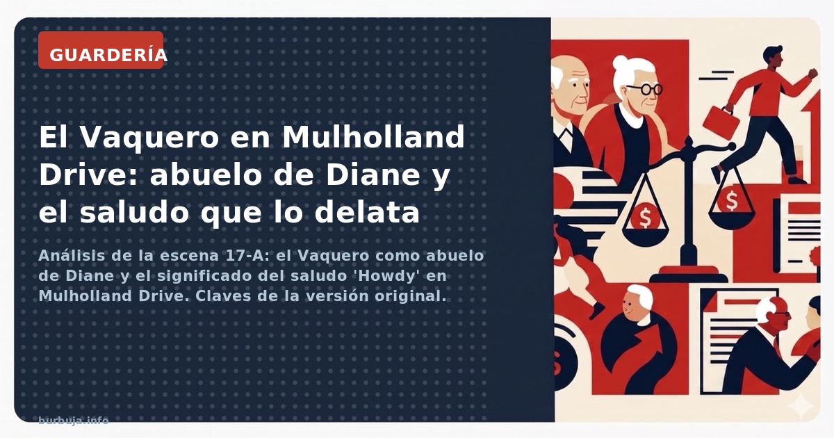 Análisis de la escena 17-A: el Vaquero como abuelo de Diane y el significado del saludo 'Howdy' en Mulholland Drive. Claves d