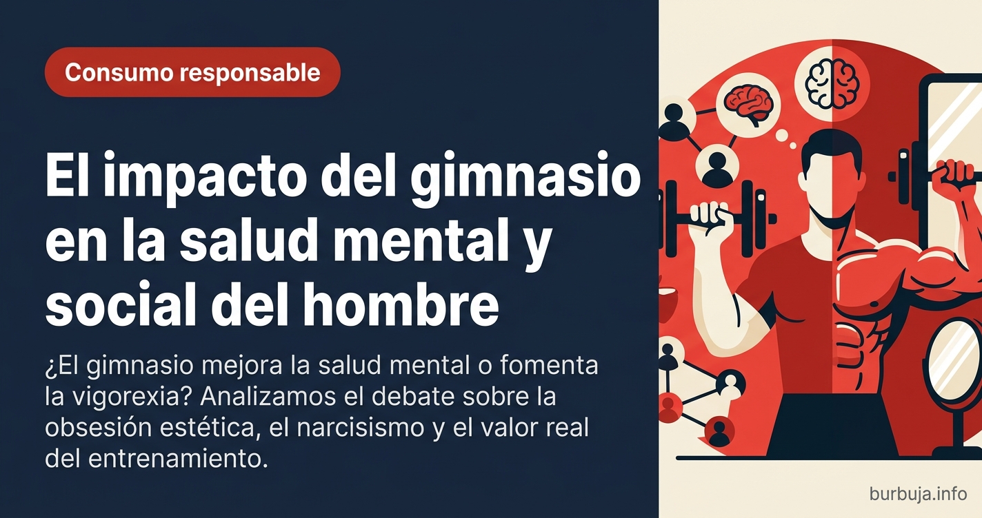 ¿El gimnasio mejora la salud mental o fomenta la vigorexia? Analizamos el debate sobre la obsesión estética, el narcisismo y 