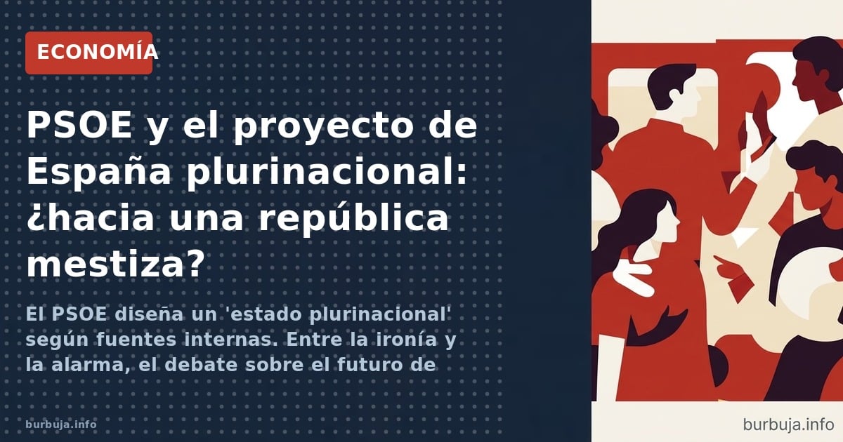El PSOE diseña un 'estado plurinacional' según fuentes internas. Entre la ironía y la alarma, el debate sobre el futuro de Es