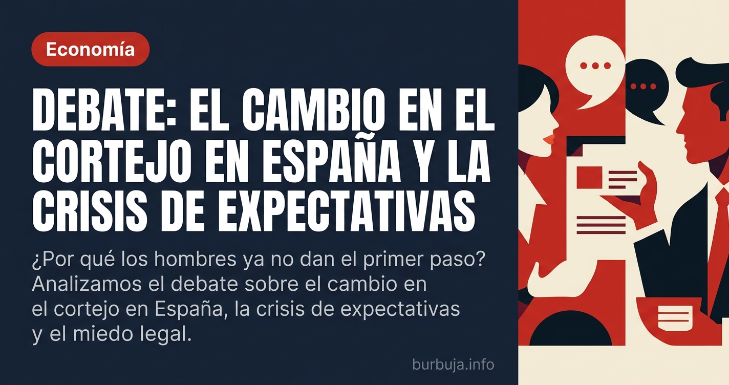 ¿Por qué los hombres ya no dan el primer paso? Analizamos el debate sobre el cambio en el cortejo en España, la crisis de exp