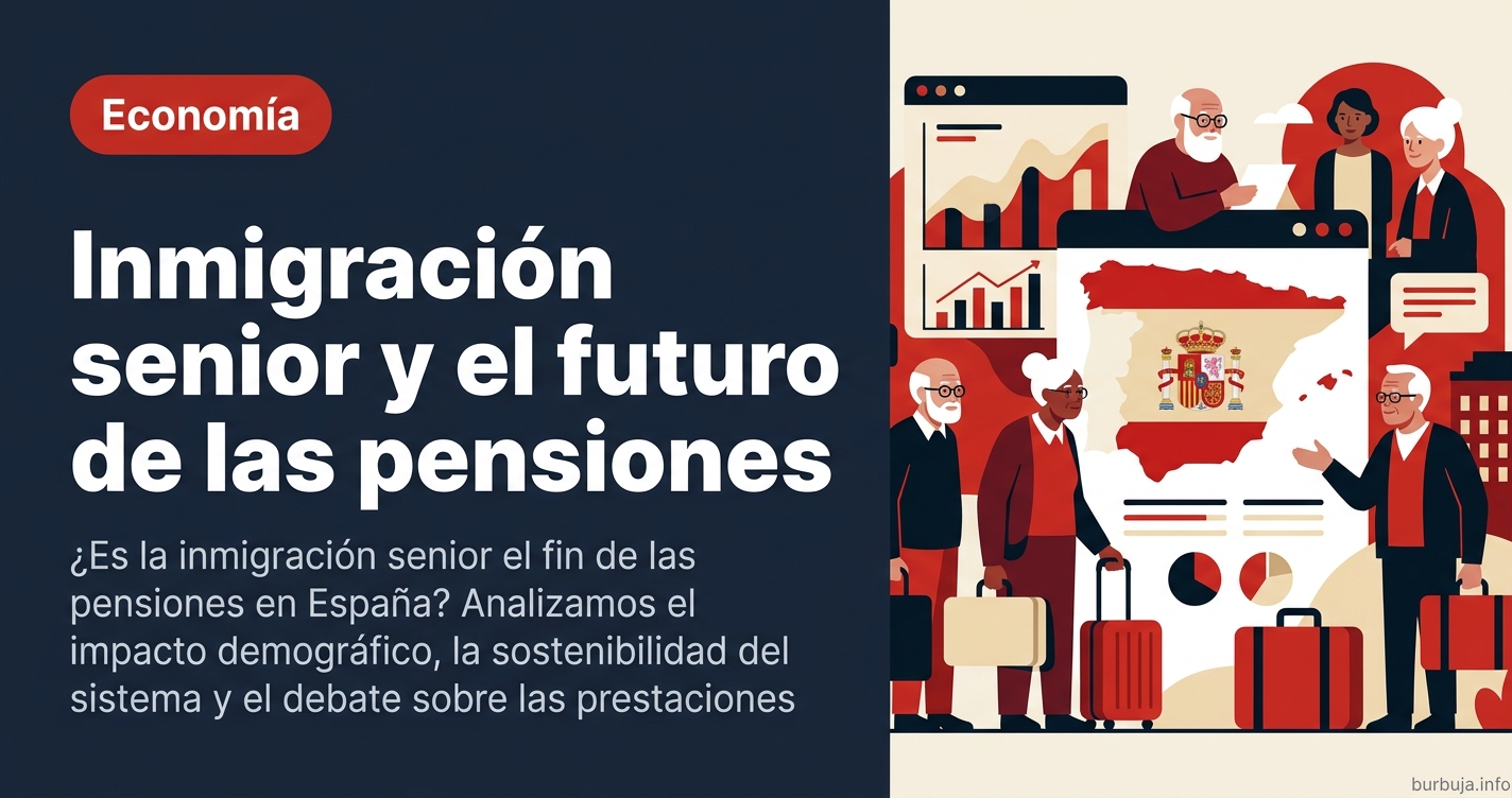 ¿Es la inmigración senior el fin de las pensiones en España? Analizamos el impacto demográfico, la sostenibilidad del sistema