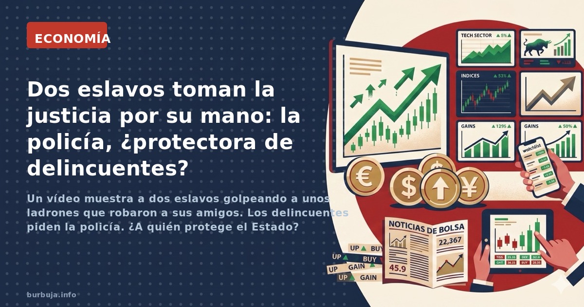 Un vídeo muestra a dos eslavos golpeando a unos ladrones que robaron a sus amigos. Los delincuentes piden la policía. ¿A quié