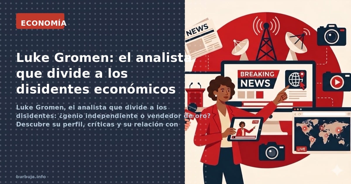 Luke Gromen, el analista que divide a los disidentes: ¿genio independiente o vendedor de oro? Descubre su perfil, críticas y 