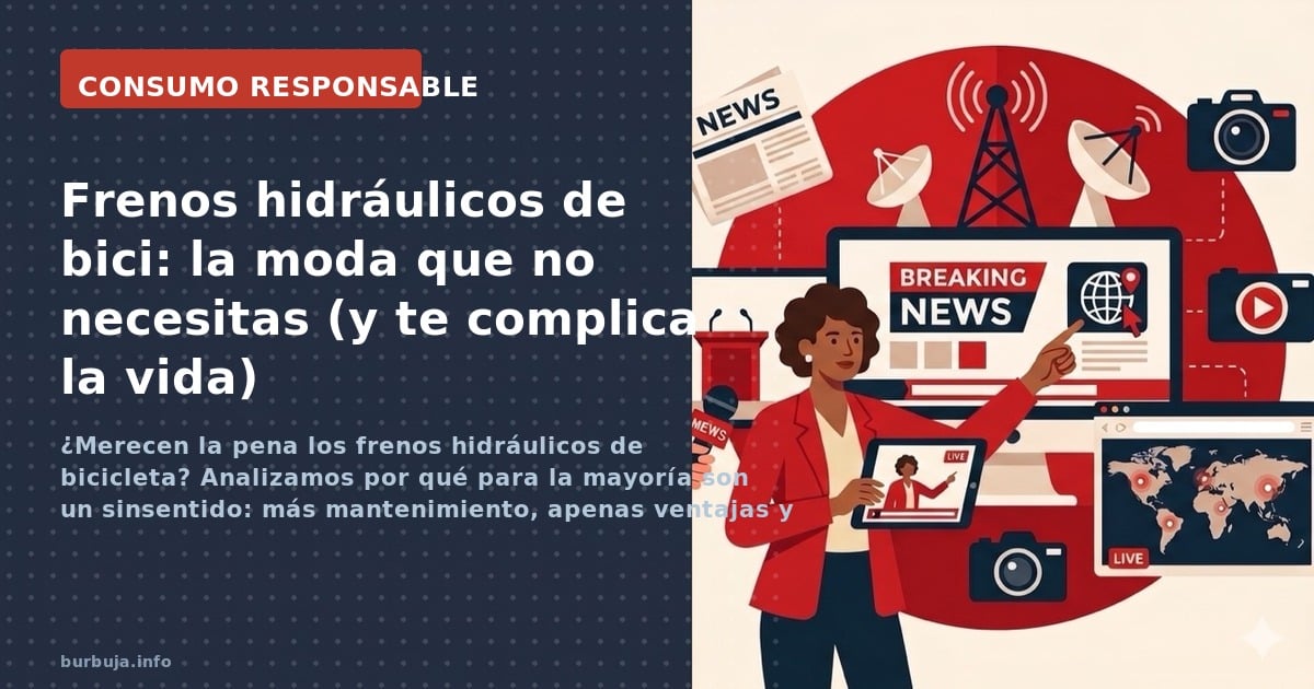 ¿Merecen la pena los frenos hidráulicos de bicicleta? Analizamos por qué para la mayoría son un sinsentido: más mantenimiento