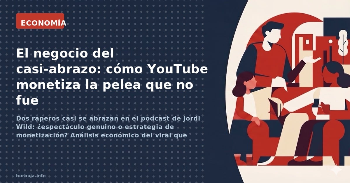 Dos raperos casi se abrazan en el podcast de Jordi Wild: ¿espectáculo genuino o estrategia de monetización? Análisis económic