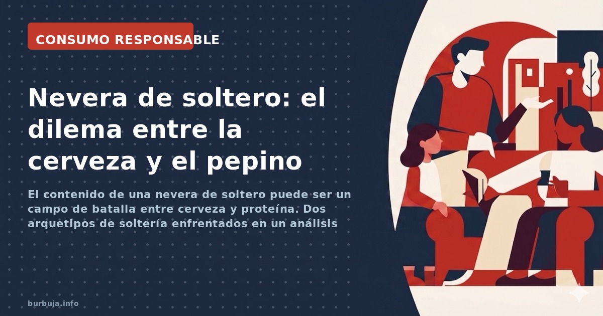 La nevera del soltero: ¿envidia o autodestrucción?