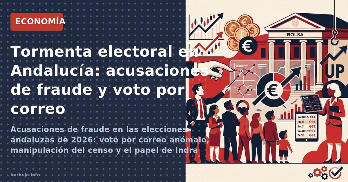 Acusaciones de fraude en las elecciones andaluzas de 2026: voto por correo anómalo, manipulación del censo y el papel de Indr