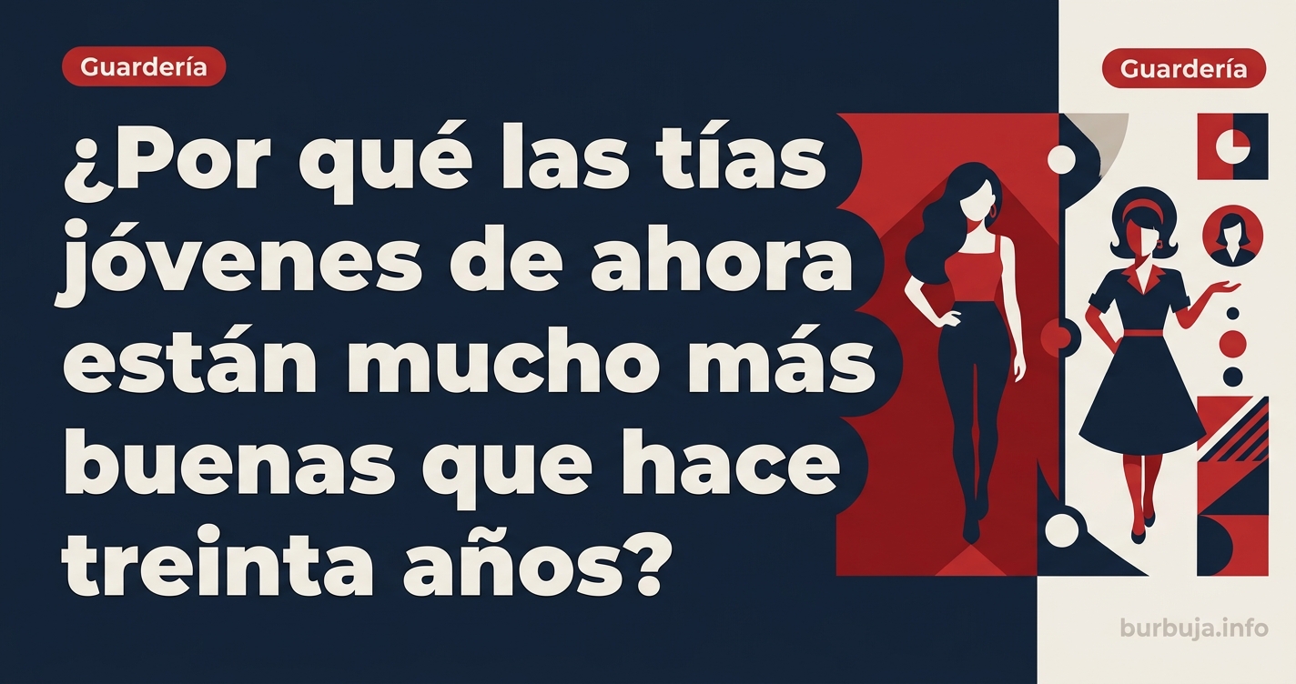 Debate intenso en Burbuja.info sobre si las mujeres jóvenes de hoy son realmente más atractivas que hace treinta años o es so