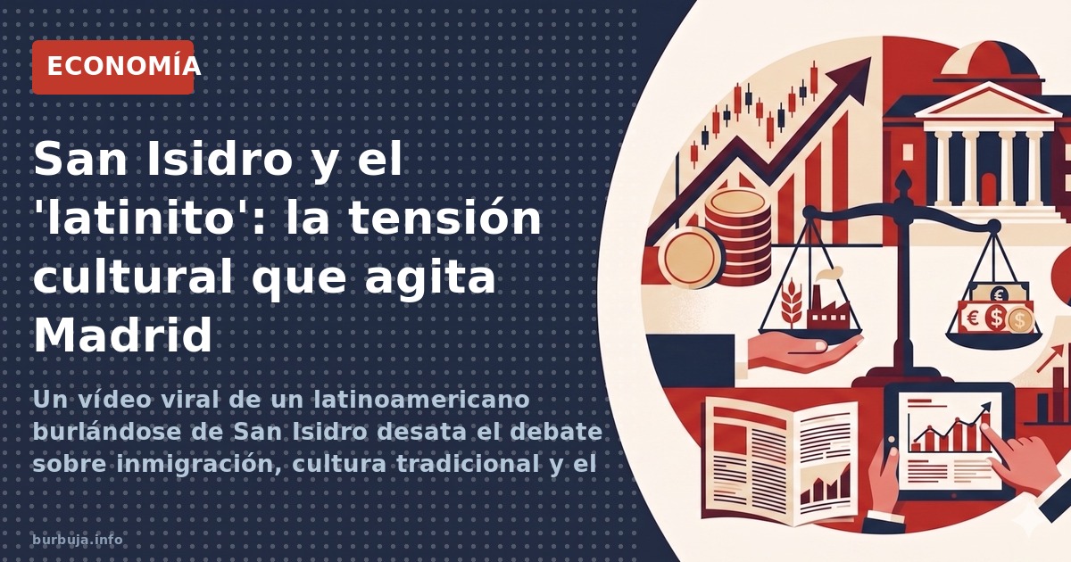 Un vídeo viral de un latinoamericano burlándose de San Isidro desata el debate sobre inmigración, cultura tradicional y el fu