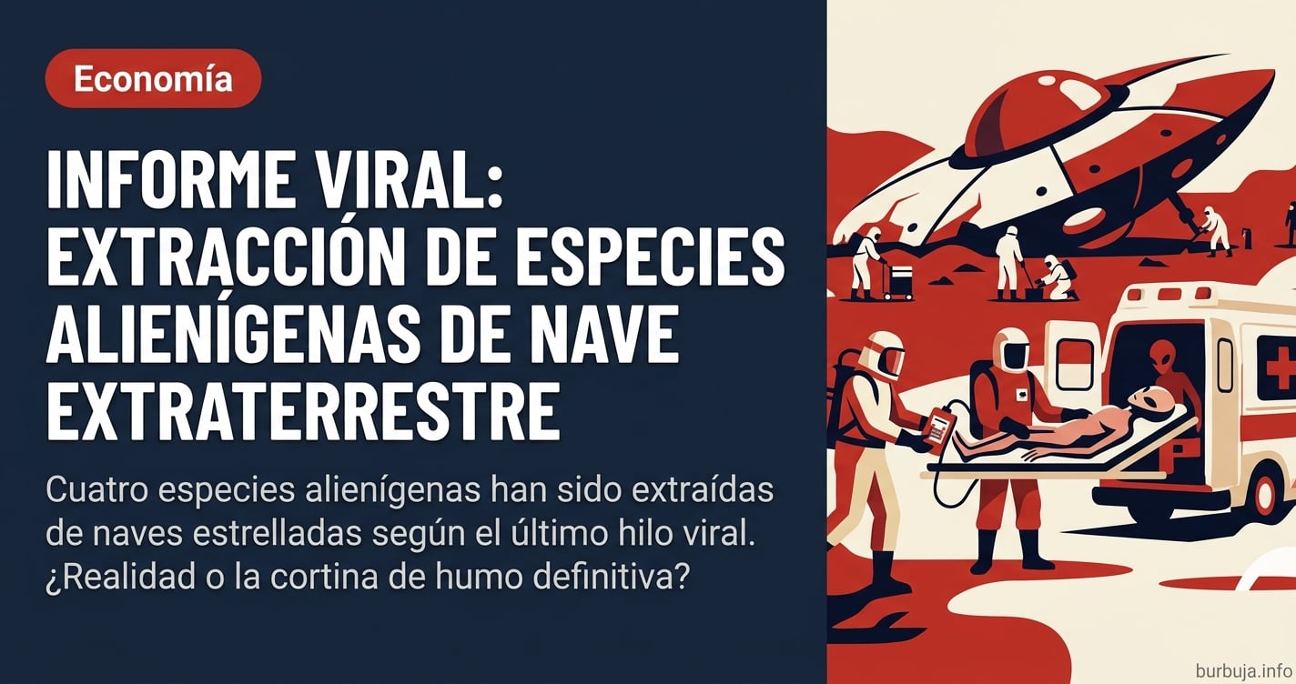 Debate en Burbuja sobre las cuatro especies alienígenas: ¿revelación histórica o cortina de humo para ocultar la crisis econó